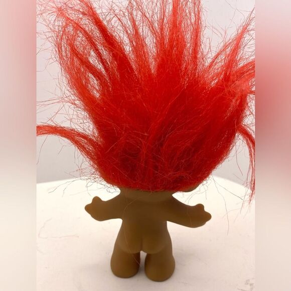 Vintage Treasure Troll with Diamond Belly Jewel by Ace Novelty - Picture 3 of 3